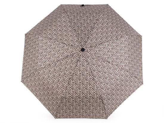 Ženski zložljivi dežnik - beige light