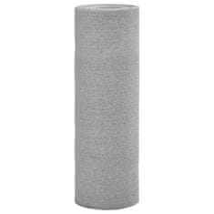 shumee Zaščitna mreža svetlo siva 1.2x10 m HDPE 150 g/m²