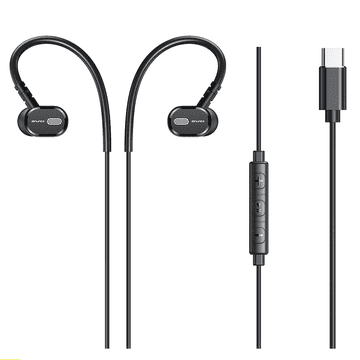 Awei TC-6, črne, slušalke