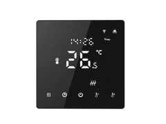 BOT Sobni termostat WiFi Tuya RT4 3A črna