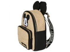 Disney Disney Mickey Mouse Slama, pleten mestni nahrbtnik 25x8x21 cm 