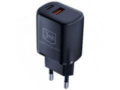 3MK 3mk Hyper Charger Black Polnilnik 20W 
