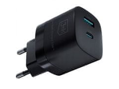 3MK 3mk Hyper GaN Charger Black - Omrežni polnilec 33W 