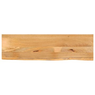 shumee Mizna plošča z naravnim robom 110x30x2.5 cm trden mangov les