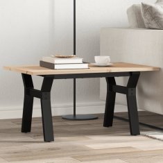 Vidaxl vidaXL Klubska mizica z nogami v obliki črke Y 80x50x40 cm