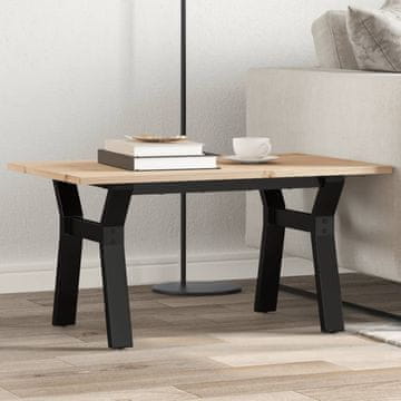 Vidaxl vidaXL Klubska mizica z nogami v obliki črke Y 80x50x40 cm
