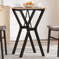Vidaxl vidaXL Jedilna miza z nogami v obliki črke Y 50x50x75 cm
