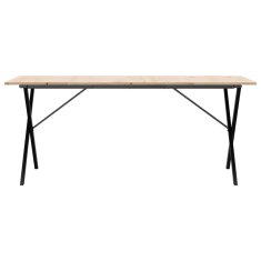 Vidaxl vidaXL Jedilna miza z nogami v obliki črke X 180x90x75 cm