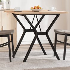 Vidaxl vidaXL Jedilna miza z nogami v obliki črke Y 80x80x75,5 cm