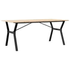 Vidaxl vidaXL Jedilna miza z nogami v obliki črke Y 180x90x75 cm