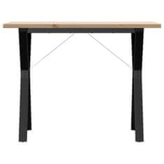 Vidaxl vidaXL Jedilna miza z nogami v obliki črke Y 100x50x75,5 cm