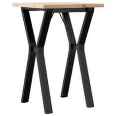 Vidaxl vidaXL Jedilna miza z nogami v obliki črke Y 50x50x75,5 cm