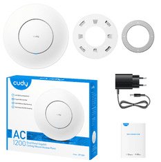 Cudy AP1300 dostopna točka, stropna, PoE, WiFi5, 2.4/5GHz (AP1300)