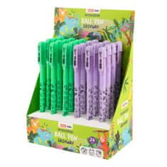 EASY Kids WAY Gumijasto pisalo, modro polnilo, 0,5 mm, 24 kosov v pakiranju, vijolično-zeleno