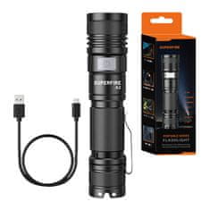 Superfire Svetilka A2, 650lm, USB
