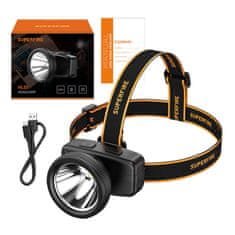Superfire Svetilka HL55, 150 lm, USB-C