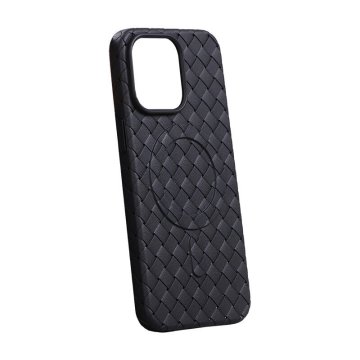 Joyroom Magnetni zaščitni ovitek JR-BP005 za iPhone 15 Pro Max (črn)