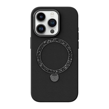 Joyroom PN-15L2 Ohišje Dancing Circle za iPhone 15 Pro (črno)