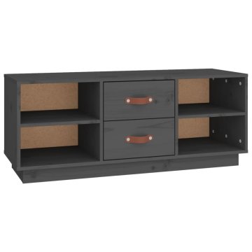 Vidaxl TV omarica 100x34x40 cm trdna borovina