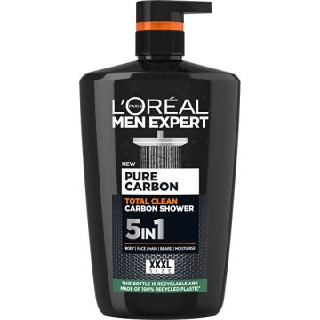 Loreal Paris Gel za prhanje za moške Men Expert Pure Carbon (Total Clean Carbon Shower)