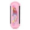 Top Model Skládací kartáč , Růžový, Lexy