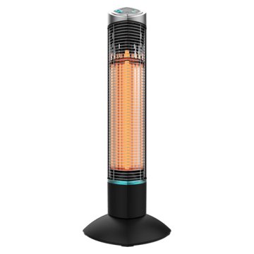 Cecotec Halogenový ohřívač , 8265, ReadyWarm 1500 Power Tower, 2 úrovně výkonu, IP55, dálkové ovládání, 1000 W