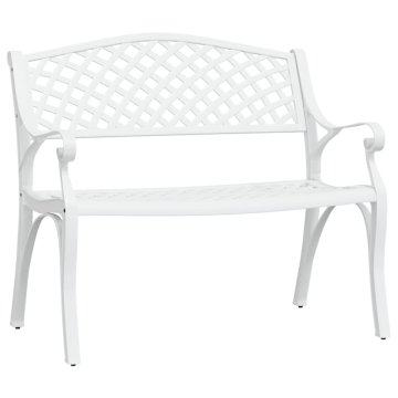 Vidaxl Vrtna klop 102 cm liti aluminij