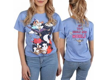 Disney Modra majica, T-shirt s kratkimi rokavi Aladin DISNEY