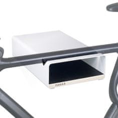 Parax S-Rack L stenski nosilec za kolo, 40 cm, črno-bel