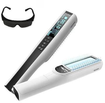 GLOBLIGHT  Medicinska UVB fototerapijska svetilka 311nm + Philips žarnica | terapija za kožo | Psoriaza, Vitiligo, Alopecija | Komplet z glavnikom in očali