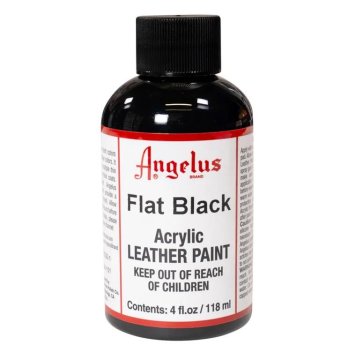 Rayher.	 Angelus barva za usnje, Črna, 118ml
