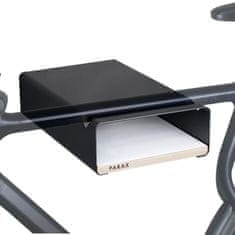 Parax S-Rack L stenski nosilec za kolo, 40 cm, črno-bel (PA-SRA-LSC-WEI)