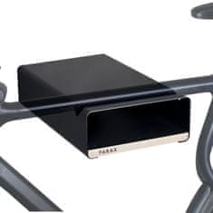 Parax S-Rack L stenski nosilec za kolo, 40 cm, črn