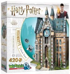 Wrebbit 3D sestavljanka Harry Potter: Hogwarts, urni stolp 420 kosov