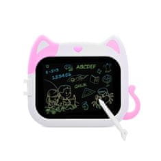 Aga4Kids Risalna tablica 10" Mačka Roza