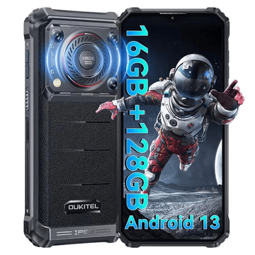 Oukitel WP36 8/128GB, 10600mAh, črna