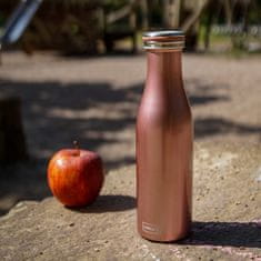 Termo steklenica 500ml / rožnato zlata / inox