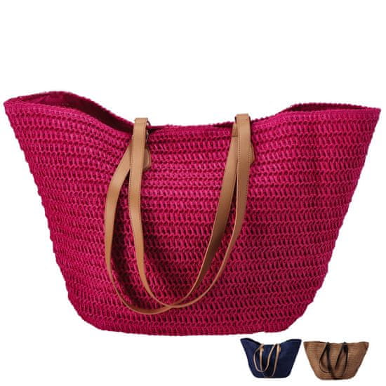 StarDeco Torba za na plažo 64x25x36cm / več barv / papir, poliester
