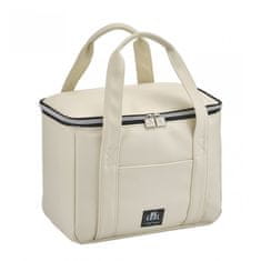 Hladilna torba Be Cool City 28x18xh21cm / 10,5l / kremno bela / pvc, epe