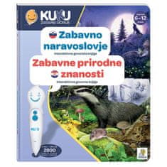KUKU Kuku interaktivna knjiga, Zabavno naravoslovje (brez pisala)