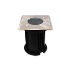 master LED Talna svetilka 1xGU10 za LED IP66 vgradna 108mm kvadratna