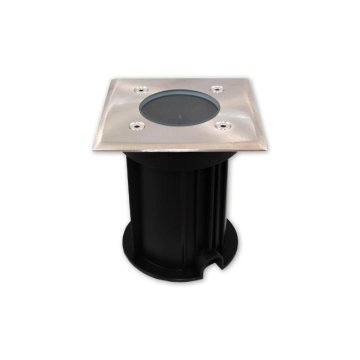 master LED Talna svetilka 1xGU10 za LED IP66 vgradna 108mm kvadratna
