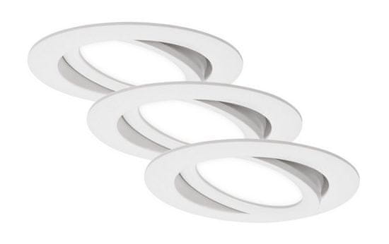 BRILONER vgradne LED svetilke 7W IP23 4000K 3kos