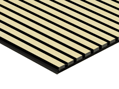 DecorVibe DELUX Akustični leseni paneli 270x60 cm - Beljen Hrast