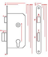 shumee VGRADNA KLJUČAVNICA JANIA 72/50 WC - MP ZW 72W5 J