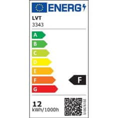 master LED  LED talna svetilka 12W 4000k 550lm IP54 CLARK 80cm