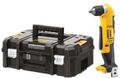 DeWalt AKUMULATORSKI KOTNI VRTALNIK XR 18V 0*AH TSTAK