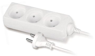 shumee STANOVANJSKI PODALJŠEK 3 VTIČNICE 3 METRI B/U