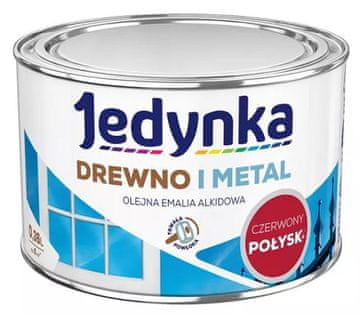 shumee ALKIDNI EMAJL ZA LES IN KOVINO RDEČI 0,36L