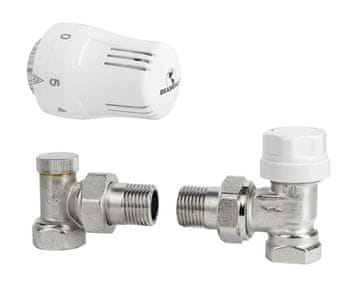 shumee KOTNI TERMOSTATSKI KOMPLET ZA RADIATOR - D412.ZEST.TE